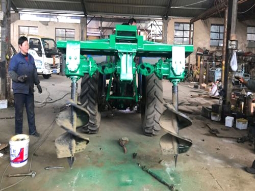 雙鉆頭挖坑機(加強型)