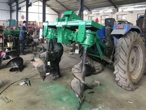 雙鉆頭挖坑機（中小型）