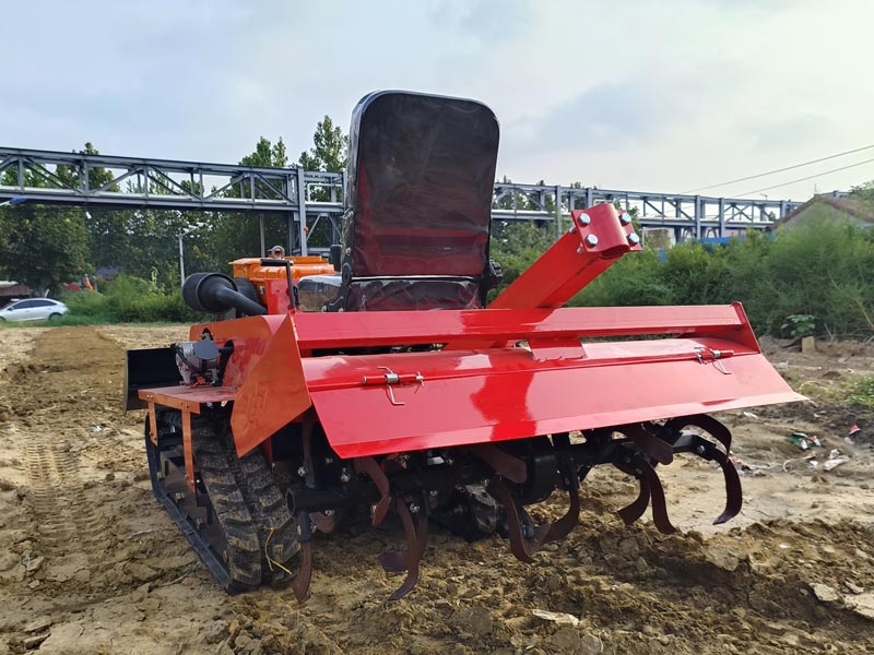 25 馬力旱地履帶式旋耕機(jī)